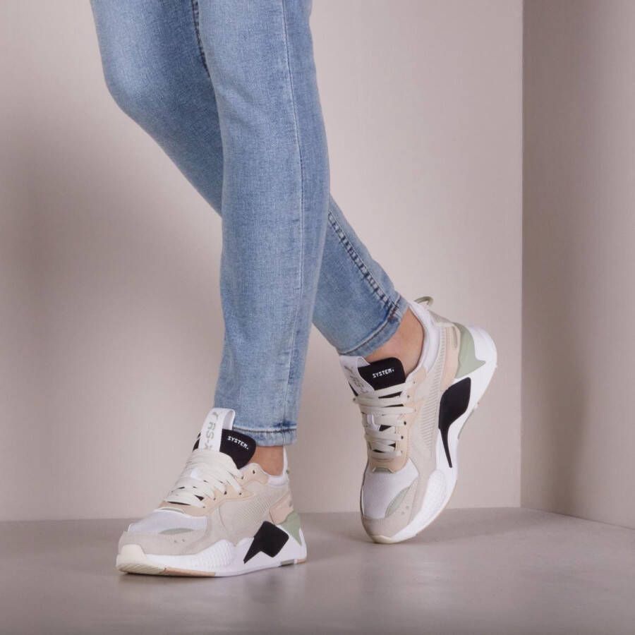 PUMA Rs-x Reinvent Wn's Lage sneakers Dames Beige