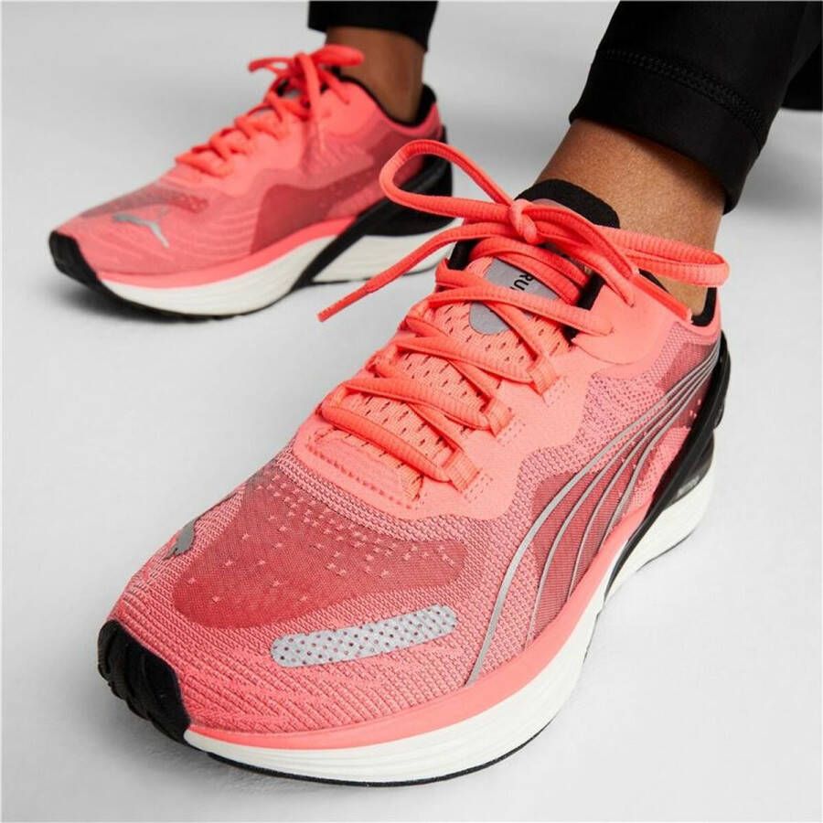 PUMA Run XX Nitro Dames Sportschoenen Hardlopen Weg roze zwart