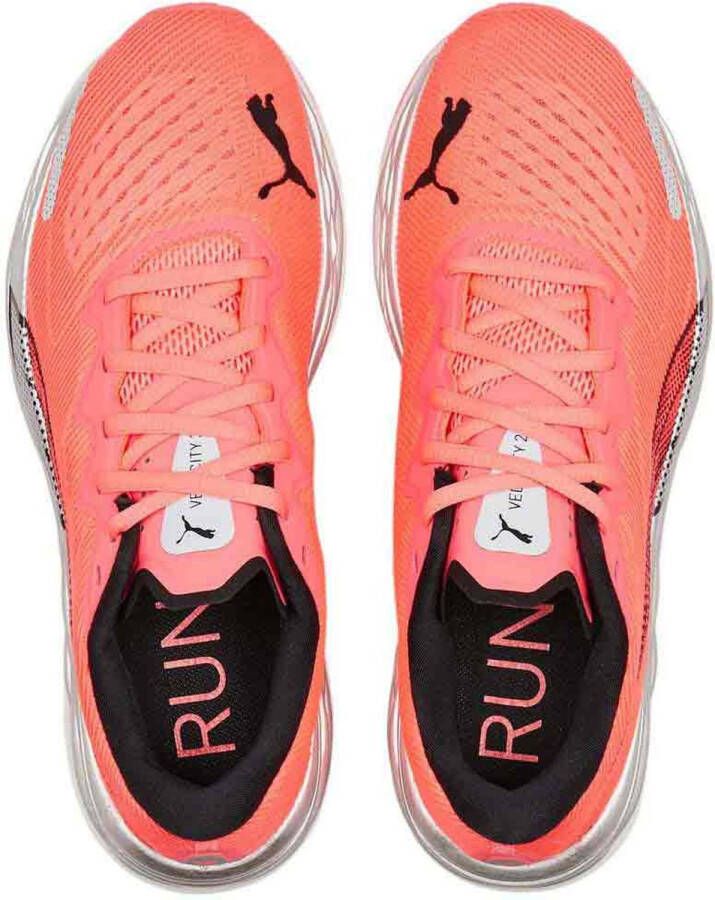 PUMA Velocity Nitro 2 Hardloopschoenen Sunset Glow Black Dames - Foto 4