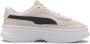 PUMA SELECT Deva Suede Sneakers Marshmallow Puma Black Dames - Thumbnail 3