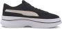 PUMA SELECT Puma Deva Suede Dames Sneakers Puma Black Marshmallow - Thumbnail 5