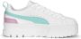Puma Mayze Lth Fashion sneakers Schoenen white mint lilac chiffon maat: 36 beschikbare maaten:36 - Thumbnail 3