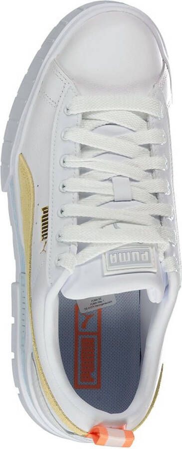 PUMA SELECT Mayze Leather Sneakers Wit Vrouw