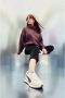 PUMA SELECT Rider FV Soft Sneakers Marshmallow Dusty Plum Dames - Thumbnail 6