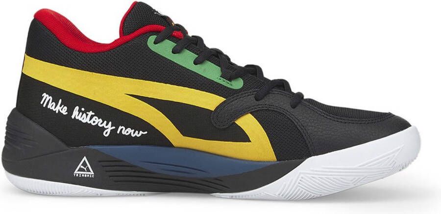 PUMA SELECT Trc Blaze Court Black Fives Basketbal Schoenen Puma Black Saffron Heren