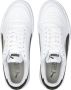 PUMA Shuffle Jr Unisex Sneakers White- Black- Team Gold - Thumbnail 7