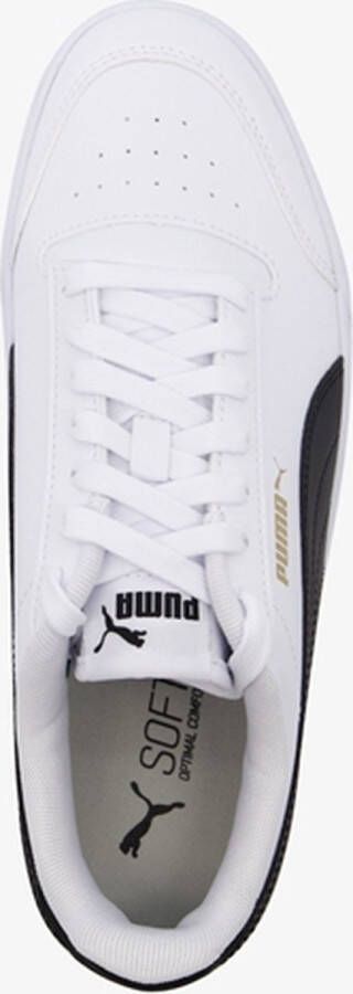 PUMA Shuffle Jr Unisex Sneakers White- Black- Team Gold - Foto 14