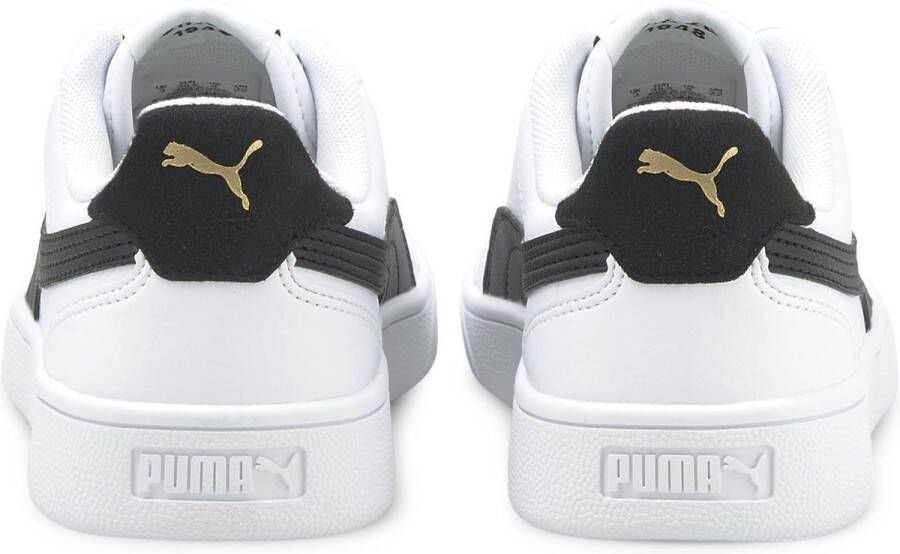 PUMA Shuffle Jr Unisex Sneakers White- Black- Team Gold - Foto 9