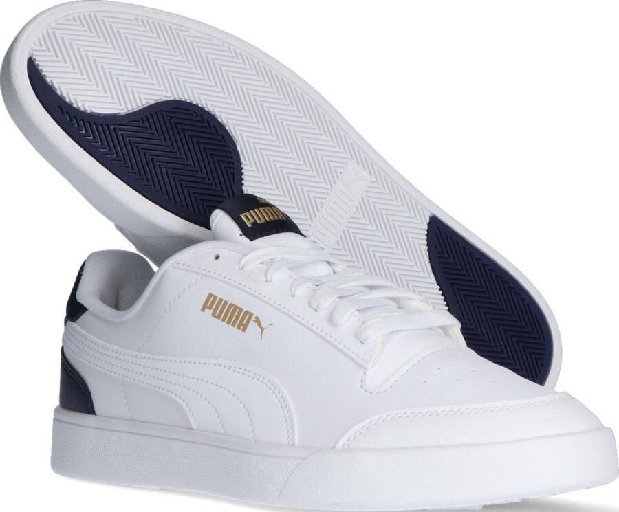 Puma Shuffle sneakers wit donkerblauw goud - Foto 14