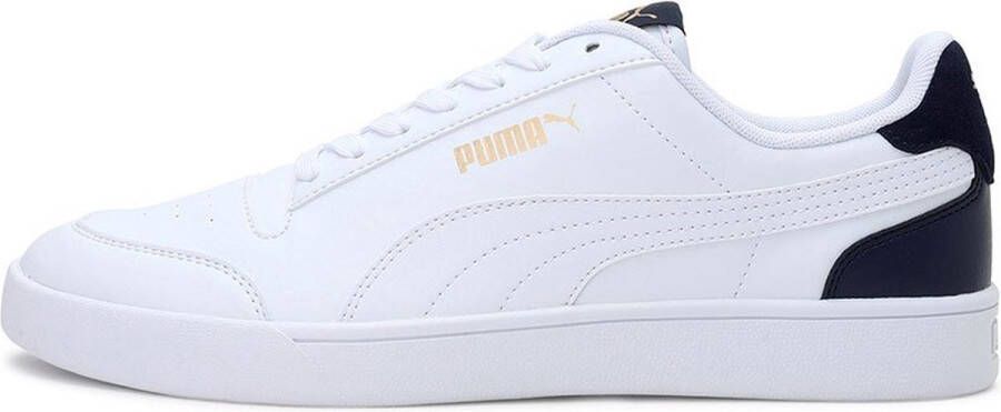 Puma Shuffle sneakers wit donkerblauw goud - Foto 7