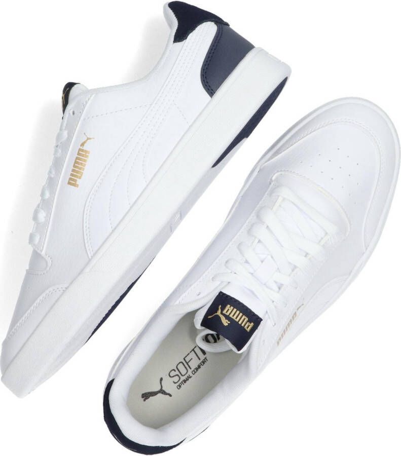 Puma Shuffle sneakers wit donkerblauw goud - Foto 8