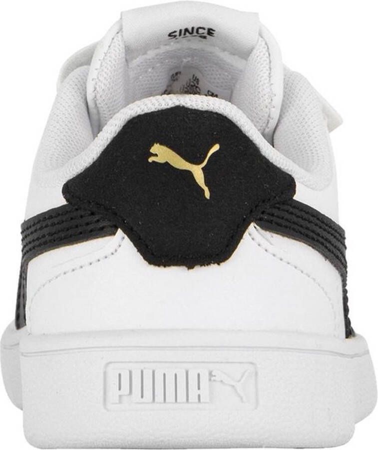 PUMA Shuffle V PS Unisex Sneakers White- Black- Team Gold