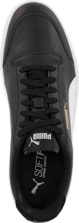 PUMA Shuffle Unisex Sneakers Black- White- Team Gold