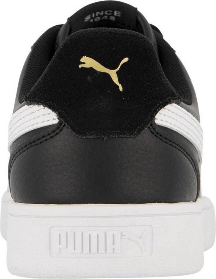 PUMA Shuffle Unisex Sneakers Black- White- Team Gold
