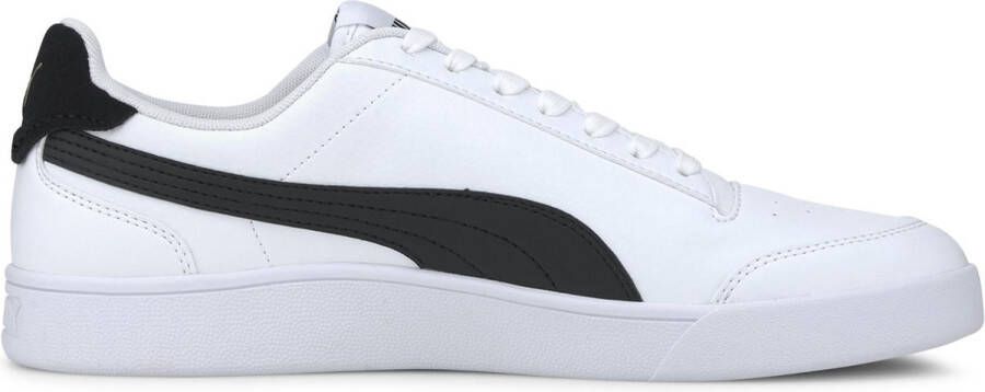 PUMA Shuffle Unisex Sneakers Wit Zwart Goud