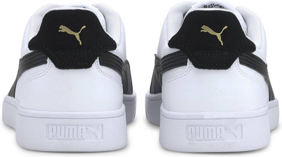 PUMA Shuffle Unisex Sneakers Wit Zwart Goud