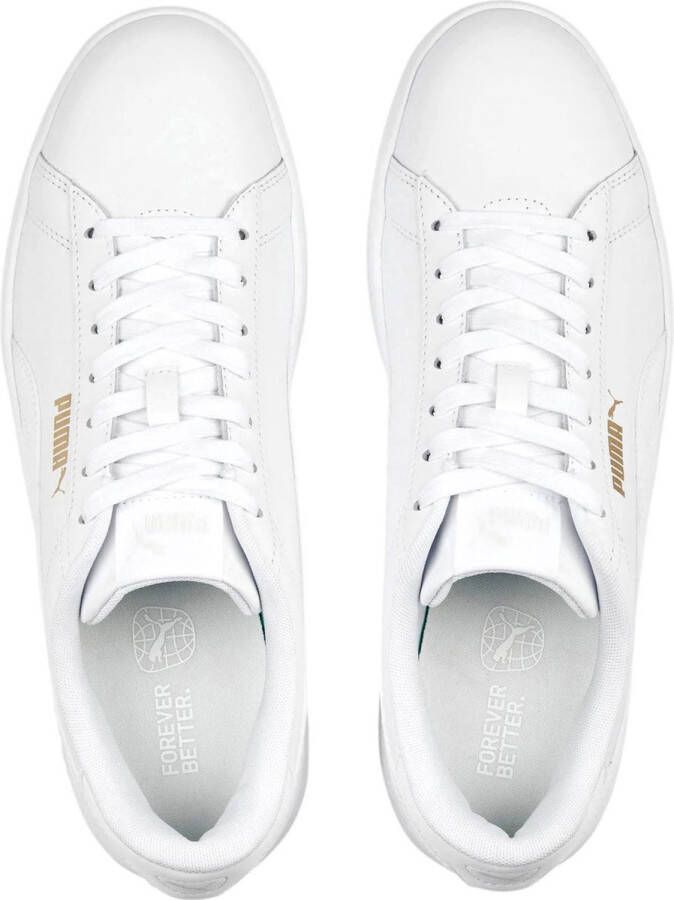 PUMA Smash 3.0 L Unisex Sneakers White Gold - Foto 3