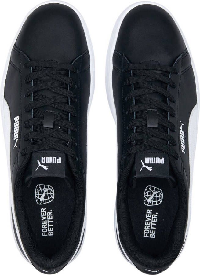 PUMA Smash 3 0 L Unisex Sneakers Zwart Wit