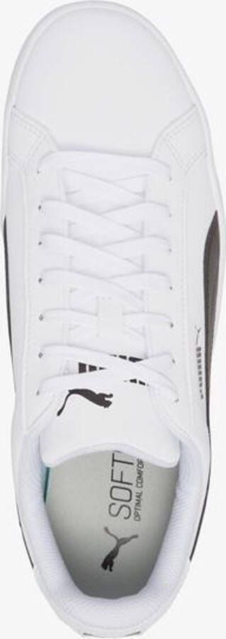 PUMA Smash Vulc heren sneakers Wit Uitneembare zool