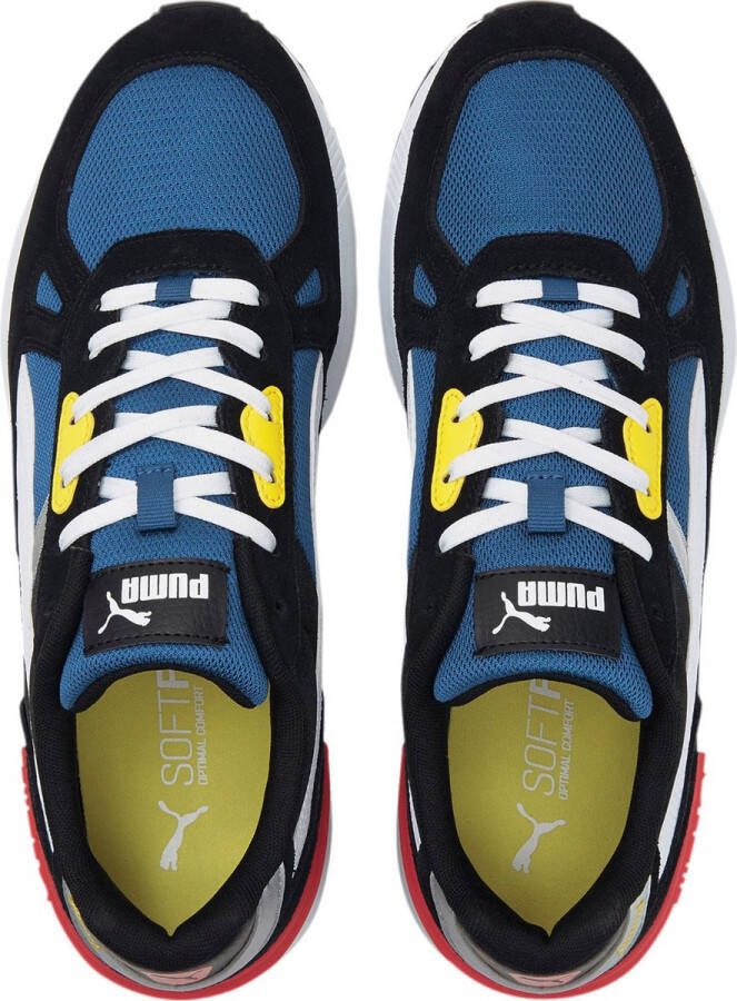 Puma Graviton Pro sneakers zwart wit kobaltblauw rood - Foto 5