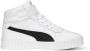 PUMA Carina 2.0 Mid Sneakers Black White Dames - Thumbnail 10