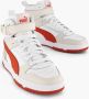 Puma RBD Game Halfhoge Sneaker Wit Rood - Thumbnail 11