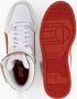 Puma RBD Game Halfhoge Sneaker Wit Rood - Thumbnail 12