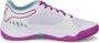 PUMA Solar Smash Dames Sportschoenen Padel Smashcourt White Purple - Thumbnail 6
