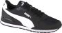 PUMA St Runner V3 NL 384857-01 nen Zwart Sneakers - Thumbnail 10