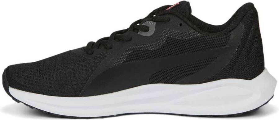 PUMA Twitch Runner Hardloopschoenen Black Sunset Glow Castlerock Dames