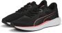 PUMA Twitch Runner Hardloopschoenen Black Sunset Glow Castlerock Dames - Thumbnail 4