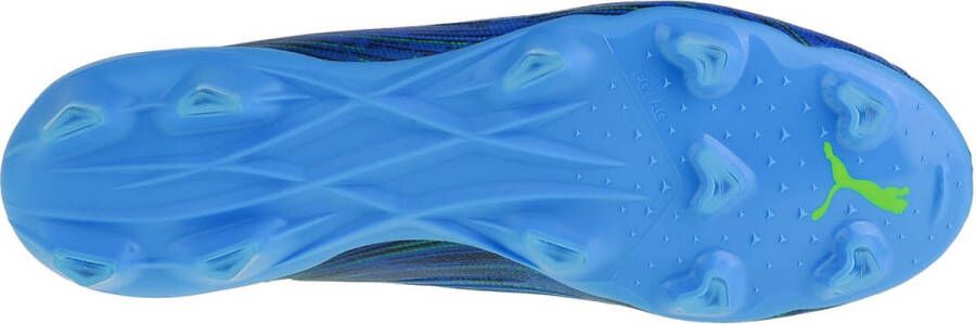 PUMA Ultra 2.2 Gras Kunstgras Voetbalschoenen (MG) Blauw Geel - Foto 3