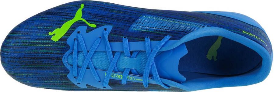 PUMA Ultra 2.2 Gras Kunstgras Voetbalschoenen (MG) Blauw Geel - Foto 5