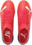 PUMA Ultra 2.3 Gras Kunstgras Voetbalschoenen (MG) Rood Wit - Thumbnail 4