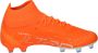 PUMA Ultra Pro Gras Kunstgras Voetbalschoenen (MG) Oranje Wit Blauw - Thumbnail 5