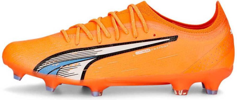 PUMA Ultra Ultimate Gras Kunstgras Voetbalschoenen (MG) Oranje Wit Blauw - Foto 3