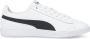 PUMA Vikky v3 Lthr Dames Sneakers White Black - Thumbnail 5
