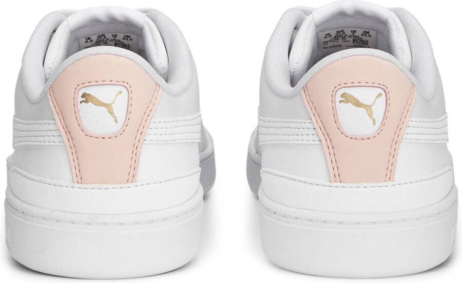 PUMA Vikky v3 Lthr Dames Sneakers White RoseDust Gold