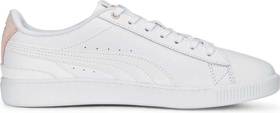 PUMA Vikky v3 Lthr Dames Sneakers White RoseDust Gold