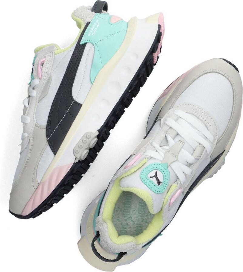 PUMA Wild Rider Layers Lage sneakers Leren Sneaker Wit - Foto 5