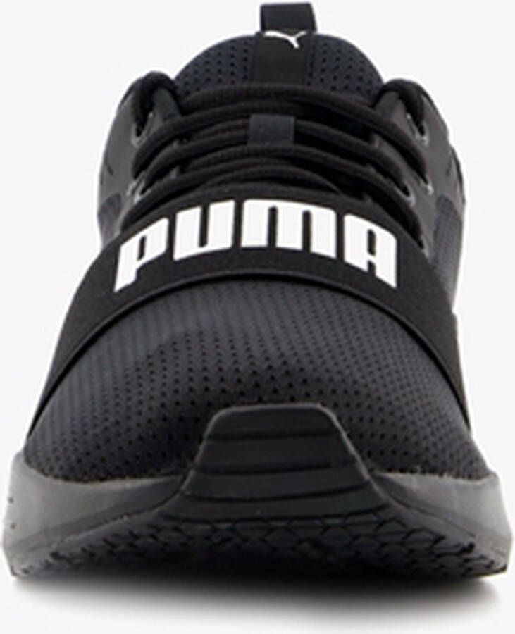 PUMA Wired Run heren sportschoenen Zwart Uitneembare zool