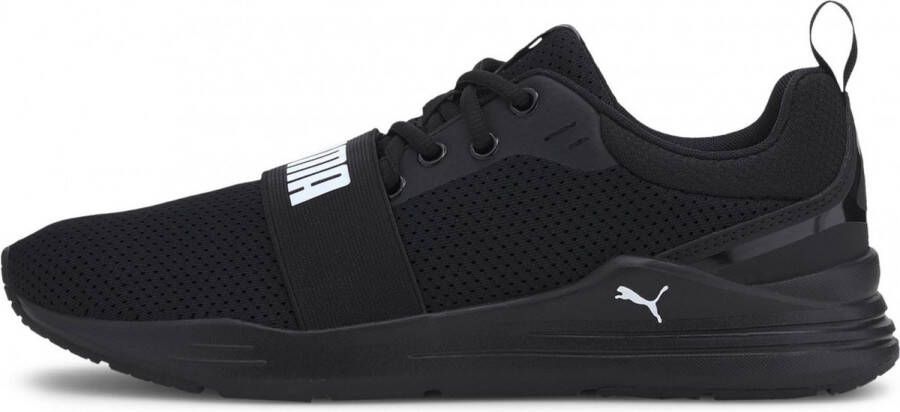 PUMA Wired Run heren sportschoenen Zwart Uitneembare zool