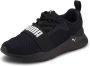 PUMA Wired Run PS Kinder Sneakers Zwart Wit - Thumbnail 7