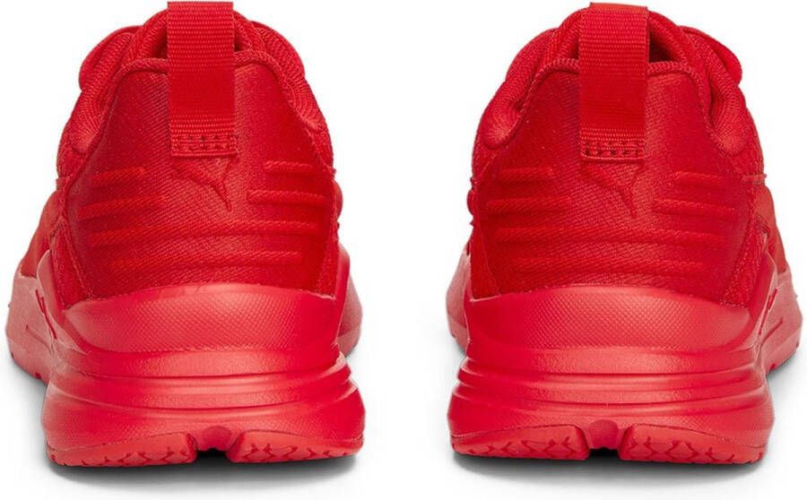 PUMA Wired Run Pure Hardloopschoenen Rood Jongen