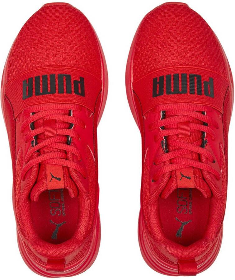 PUMA Wired Run Pure Hardloopschoenen Rood Jongen