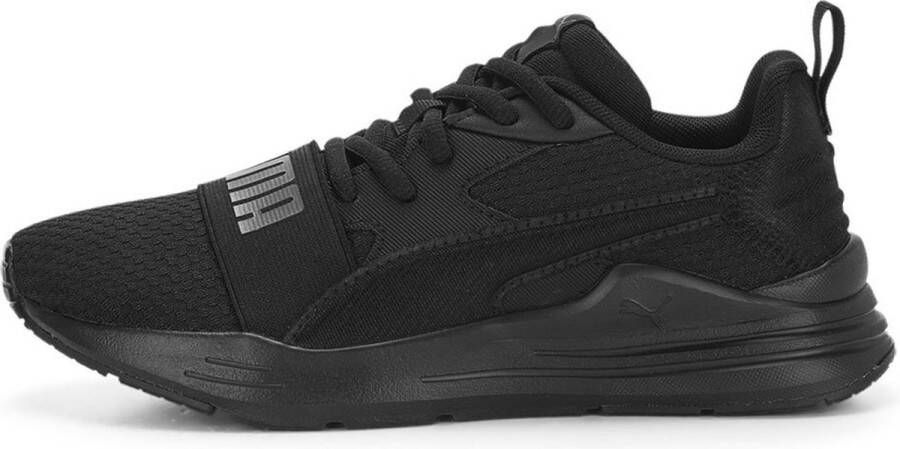 PUMA Wired Run Pure Junior Hardloopschoenen Zwart 1 2 Jongen