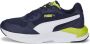 PUMA X-Ray Speed Lite Junior Schoenen Peacoat White Limepunch Kinderen - Thumbnail 4