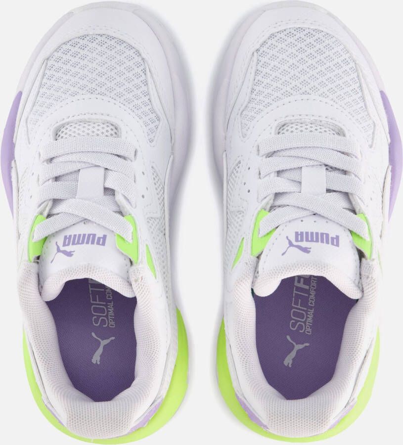 PUMA X-Ray Speed Play AC Unisex Sneakers White VividViolet LilyPad