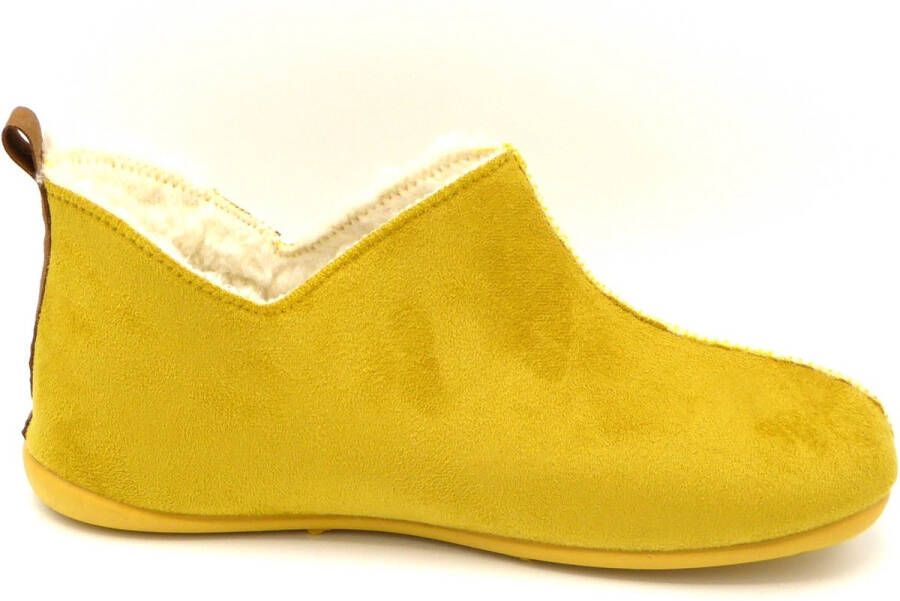 Q-Fit Dames Pantoffel Madrid 3300.2.003 Geel