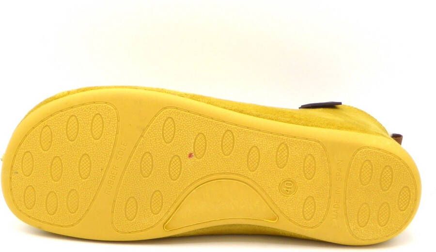 Q-Fit Dames Pantoffel Madrid 3300.2.003 Geel